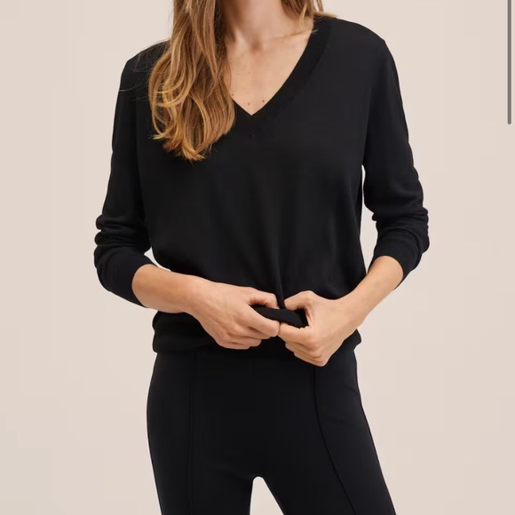 NWT V-neck knit sweater. 4XL. - Picture 1 of 4